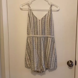 Lush striped romper